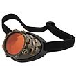 Steampunk CyberSteam Gold/Orange Eye Patch